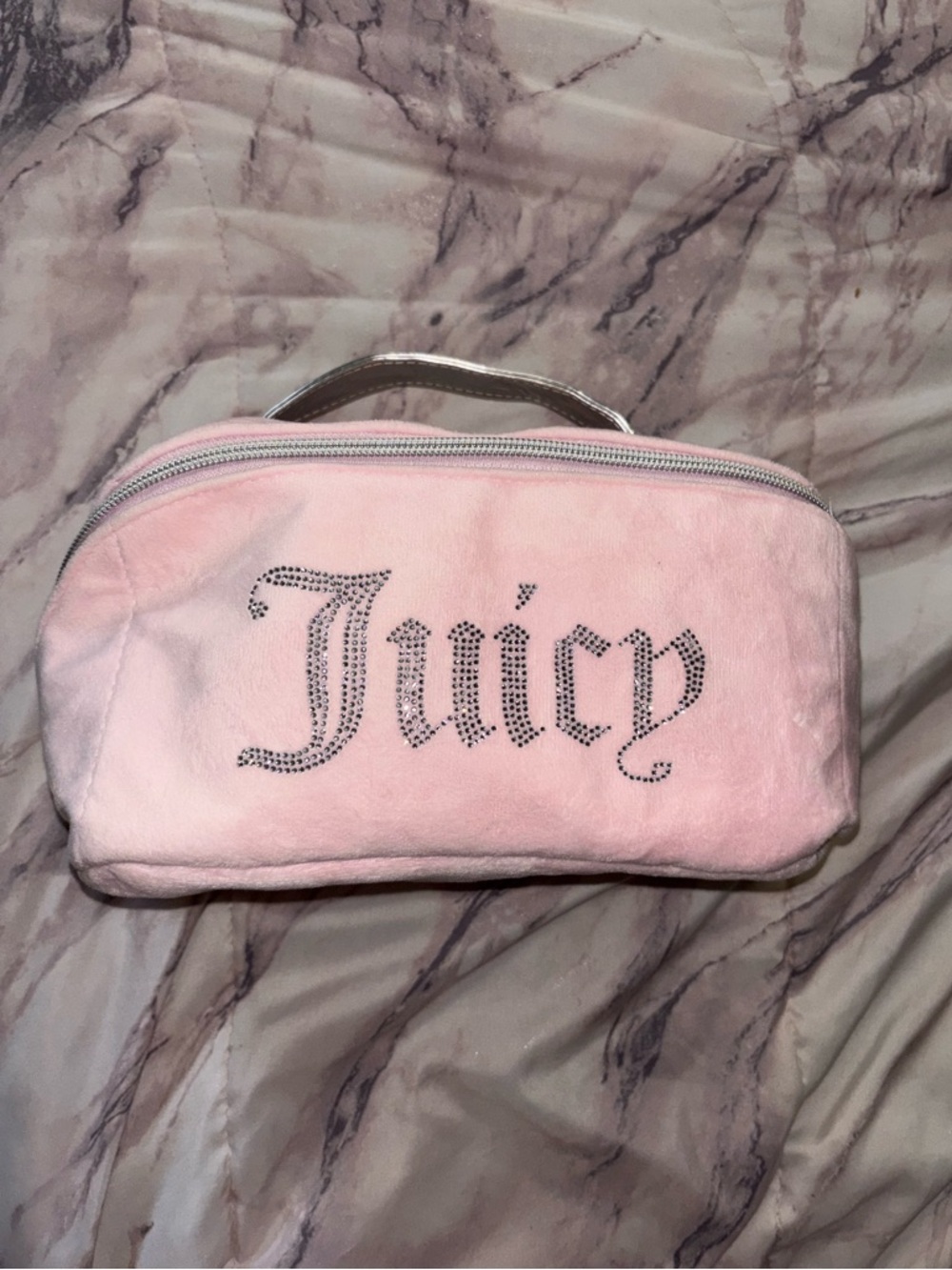 Pre-owned Pink Juicy Couture Makeup Bag
